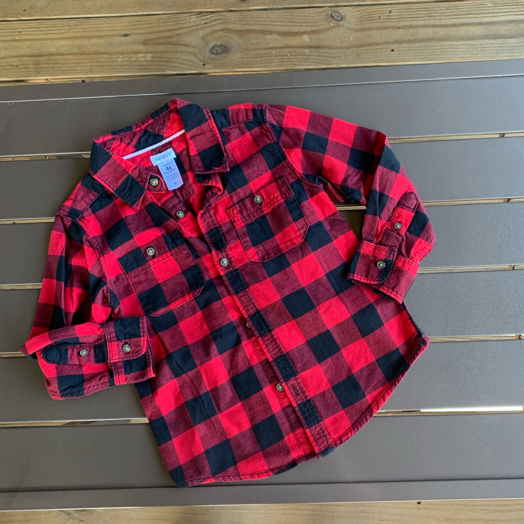 Carters Button Down Size 4t